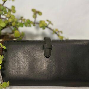 Coach Black Leather Wallet